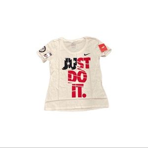NWT NEW USA Olympics Just Do It Nike Women’s Shirt